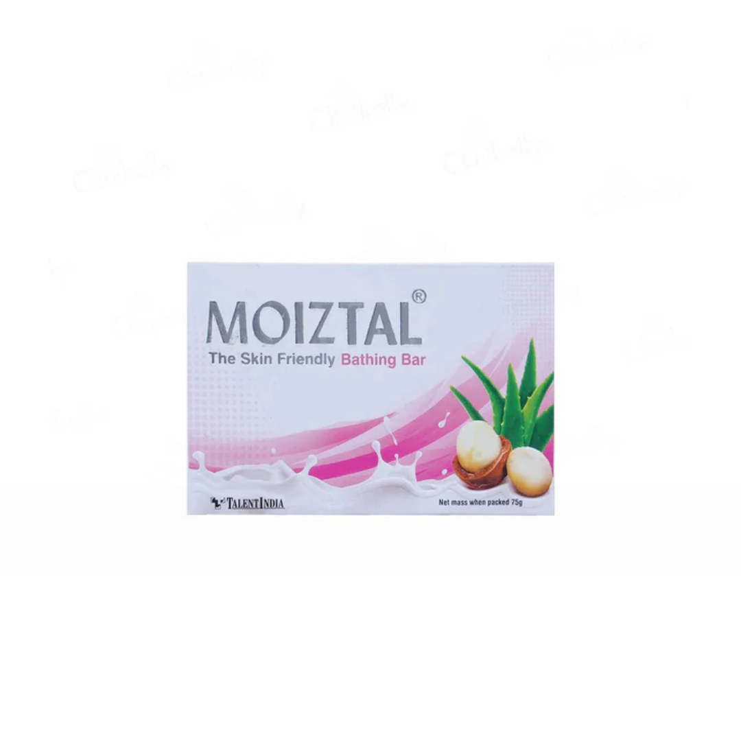 Moiztal Skin-Friendly Bathing Bar | Pack Of 3
