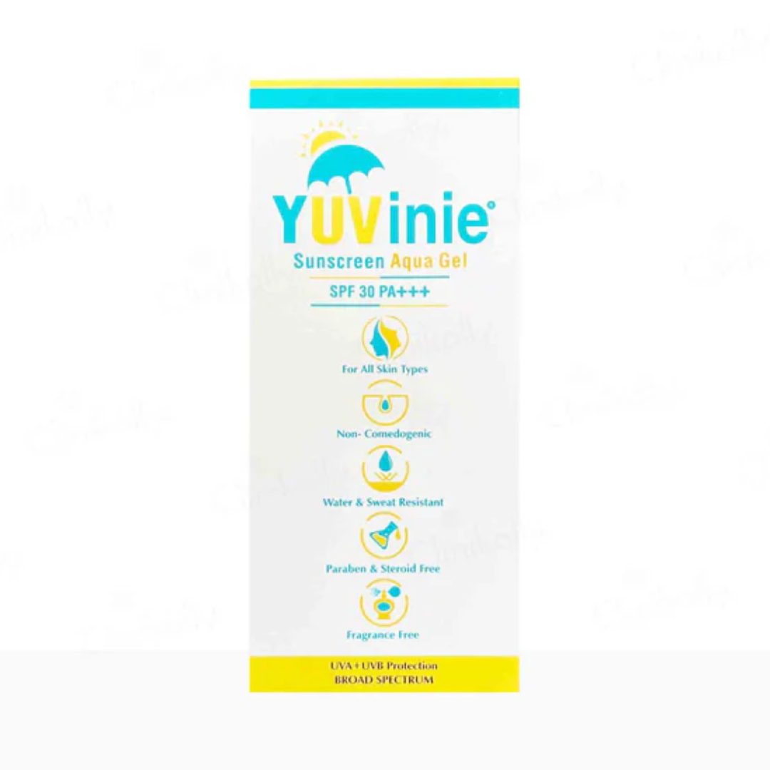 Yuvinie Sunscreen Aqua Gel SPF 30 PA+++
