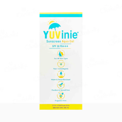 Yuvinie Sunscreen Aqua Gel SPF 30 PA+++