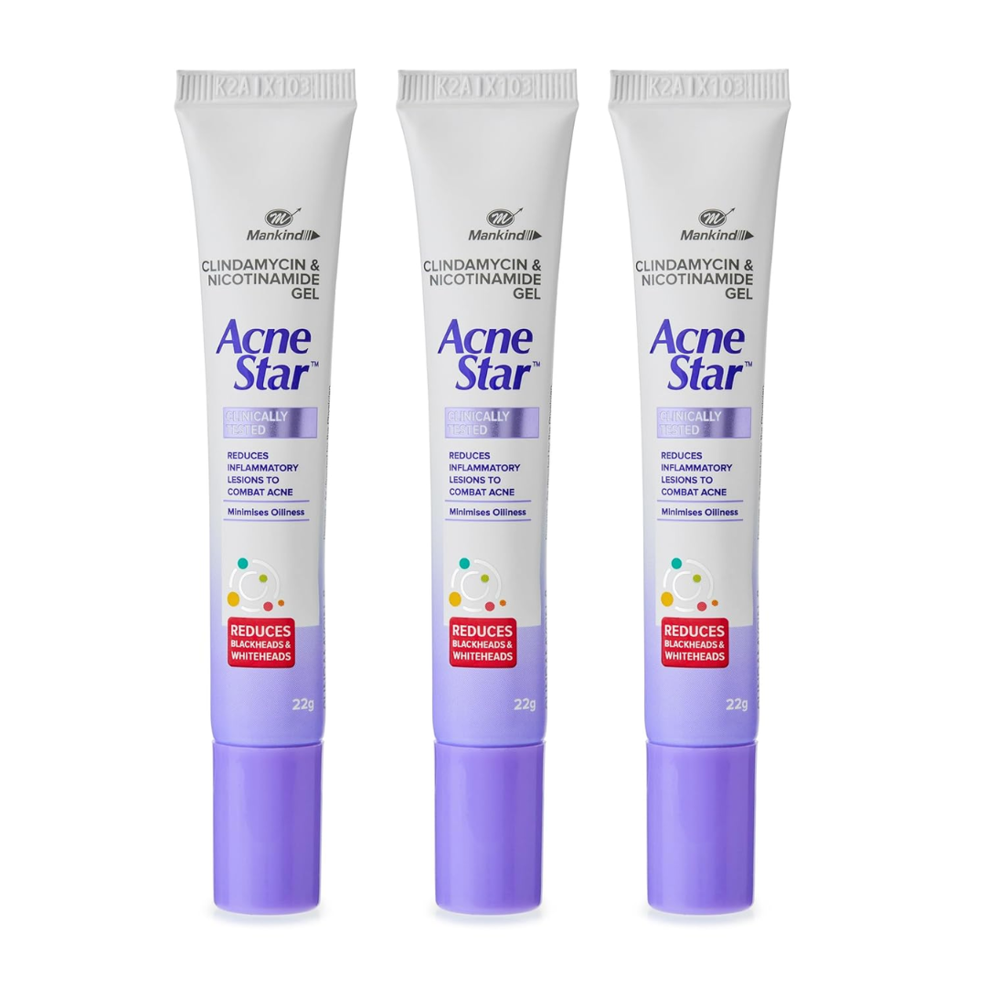 AcneStar Gel (22gm x Pack Of 3)