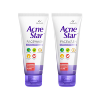 Acnestar Unisex Face Wash - (50 Gr, 2 Pc)