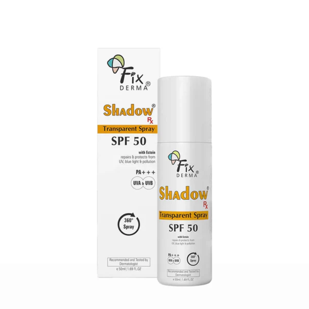 Fixderma Shadow Transparent Spray Sunscreen SPF 50 PA+++