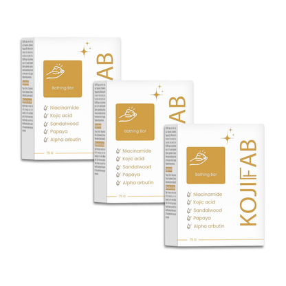 Kojifab Glycerin Soap with Kojic Acid, Niacinamide & Sandalwood