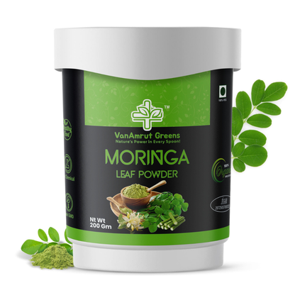 VanAmrut Greens Moringa Leaf Powder | 200gm