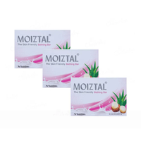 Moiztal Skin-Friendly Bathing Bar | Pack Of 3