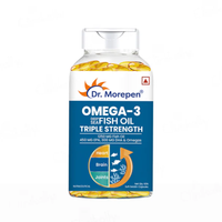 Dr. Morepen Omega-3 Deep Sea Fish Oil 1250mg Triple Strength Soft Gelatin Capsule