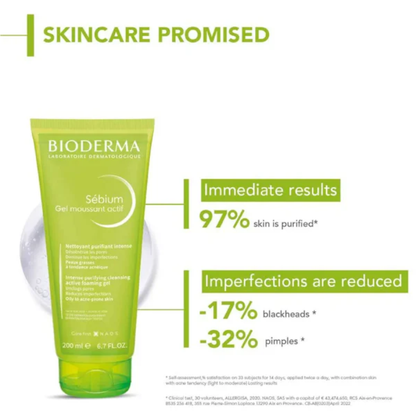 Bioderma Sebium Gel Moussant Actif