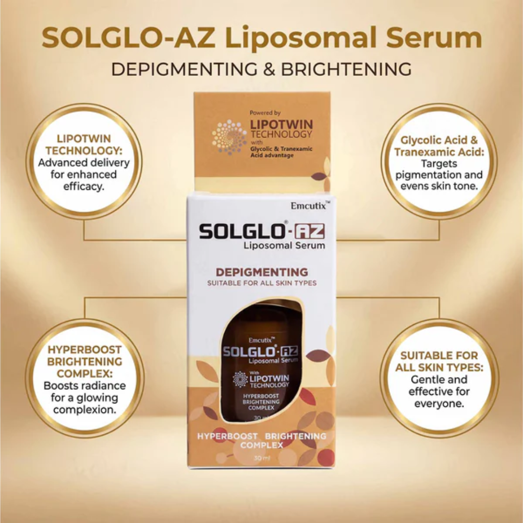 Solglo-AZ Depigmenting Liposomal Serum