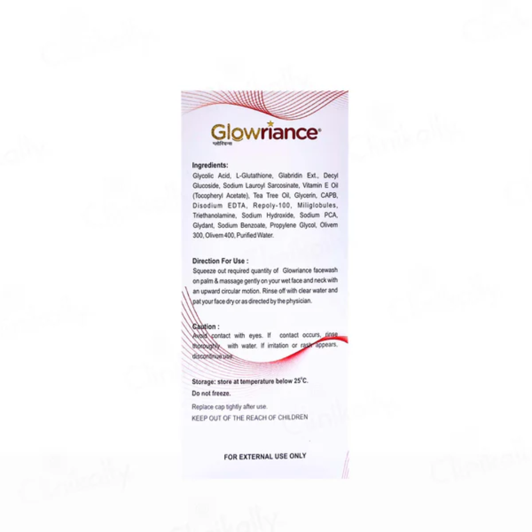 Glowriance Skin Renewing Face Wash