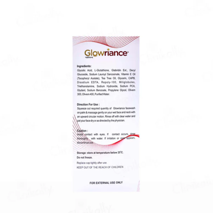Glowriance Skin Renewing Face Wash