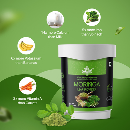 VanAmrut Greens Moringa Leaf Powder | 200gm
