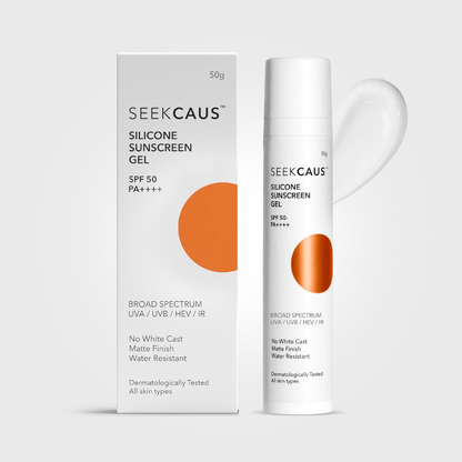 Seekcaus Silicone Sunscreen Gel SPF 50 PA++++