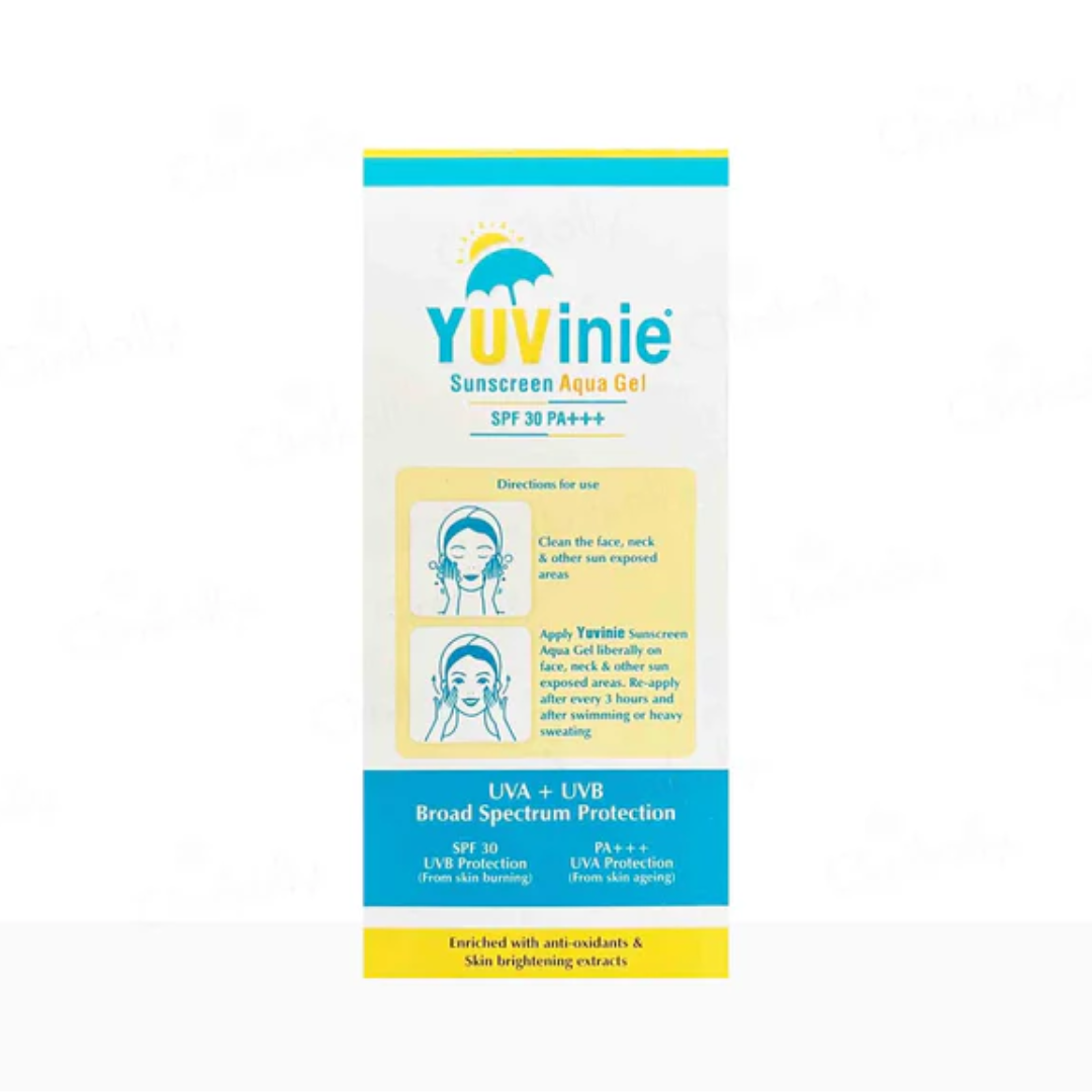 Yuvinie Sunscreen Aqua Gel SPF 30 PA+++