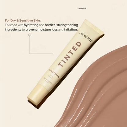 Seekcaus Tinted Sunscreen Gel SPF 50 PA++++