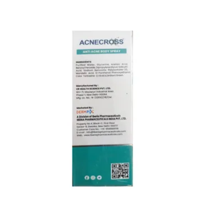 Acnecross Anti Acne Body Spray