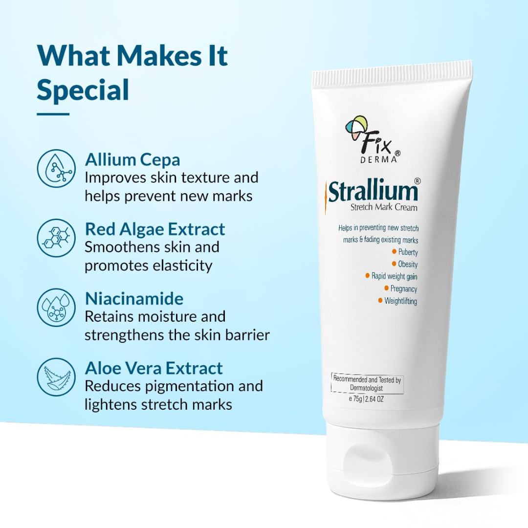 Fixderma Strallium Stretch Mark Cream | 75gm