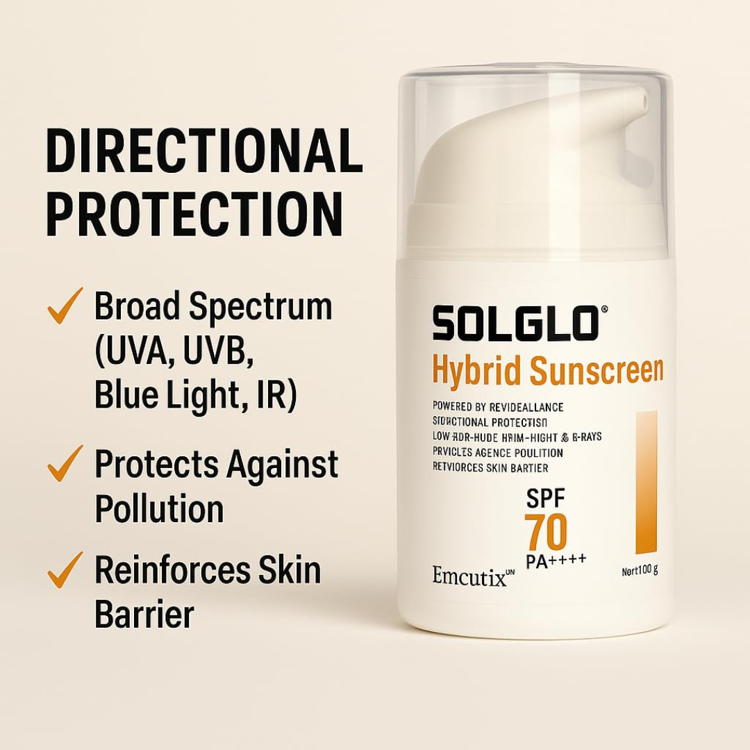 Solglo Hybrid Sunscreen SPF 70 PA++++