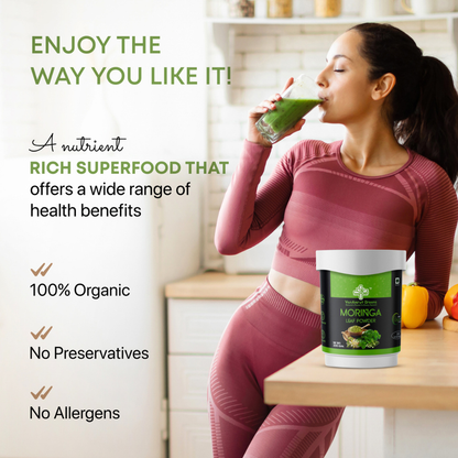 VanAmrut Greens Moringa Leaf Powder | 200gm