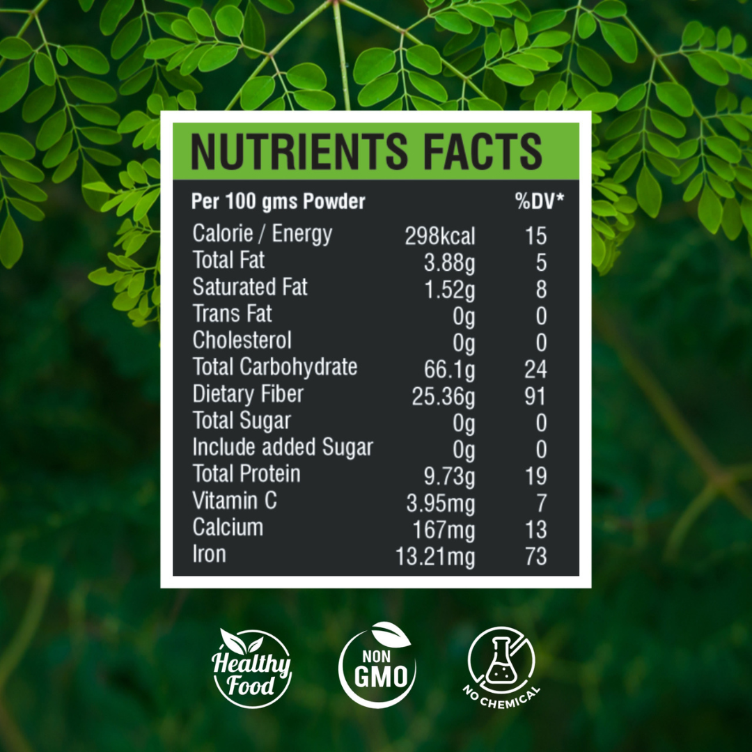 VanAmrut Greens Moringa Leaf Powder | 200gm