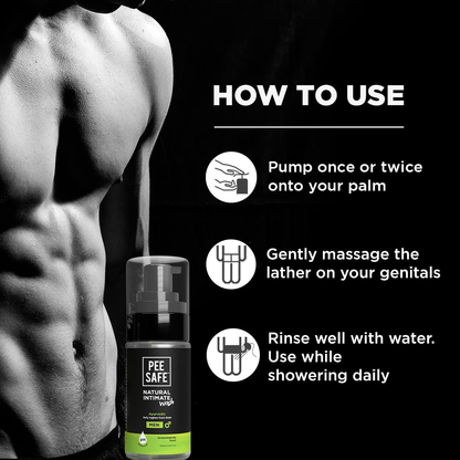 Pee Safe Intimate Wash for Men | 100ml