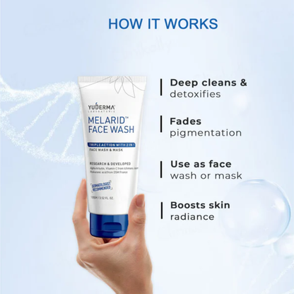 Yuderma Melarid Triple Action Face Wash