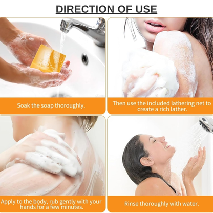Kojifab Glycerin Soap with Kojic Acid, Niacinamide & Sandalwood