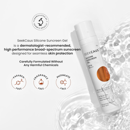 Seekcaus Silicone Sunscreen Gel SPF 50 PA++++