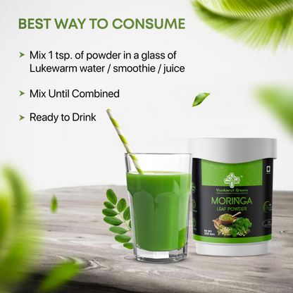 VanAmrut Greens Moringa Leaf Powder | 200gm