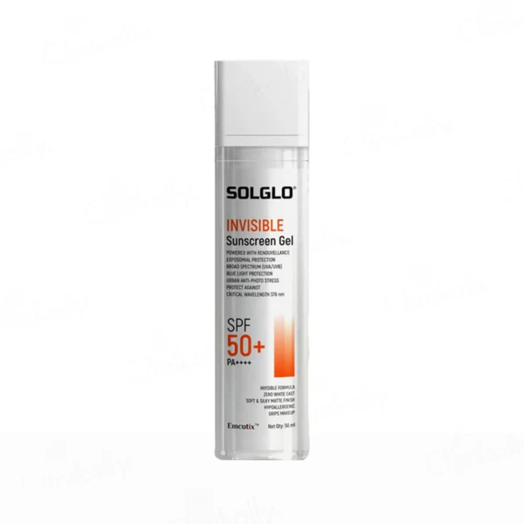 Solglo Invisible Sunscreen Gel SPF 50+ PA++++